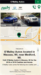 Mobile Screenshot of omalleyautos.com